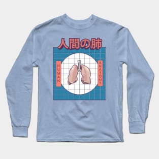 Human Lung Anatomy Long Sleeve T-Shirt